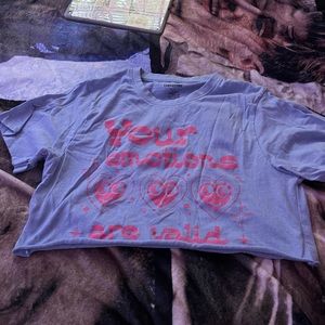 your emotions are valid. size l.